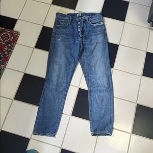 Citizens Of Humanity High Rise Blue Jeans Premium Vintage